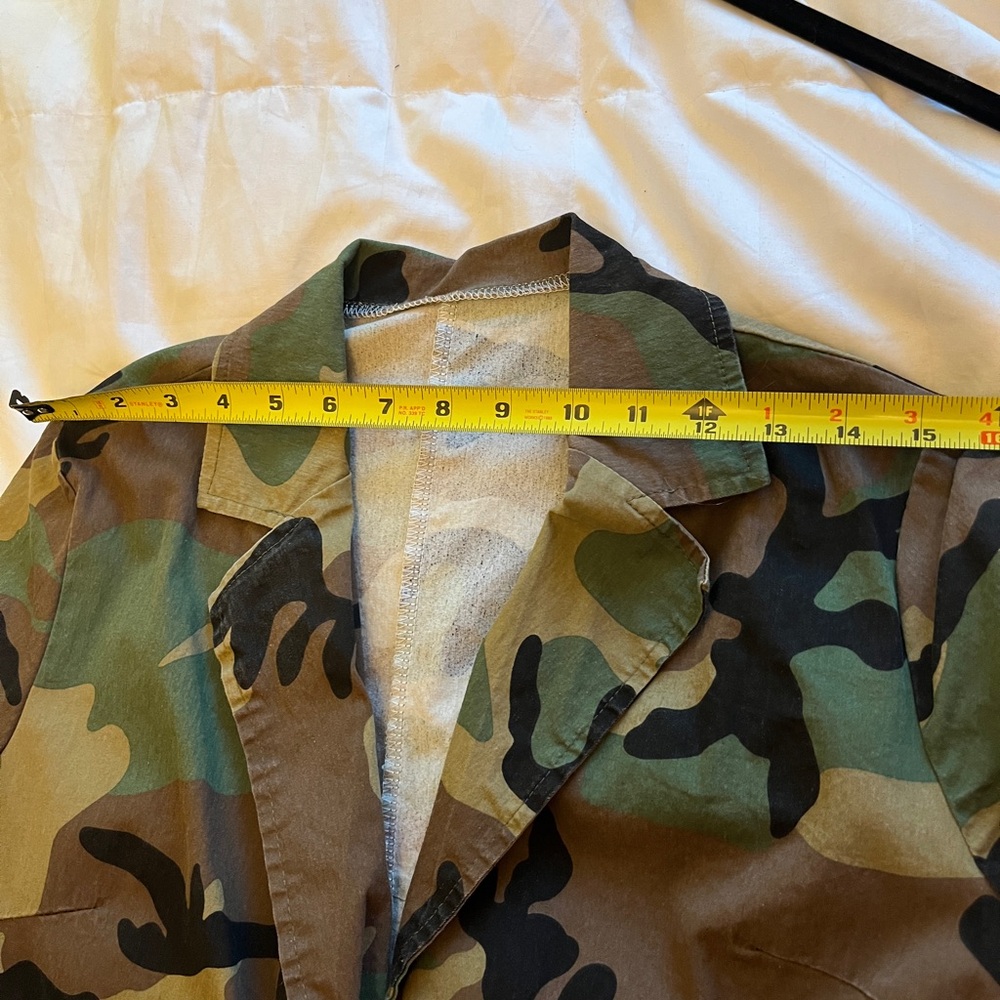 CAMO Trench Coat "There's Nothing Like a SISTAH" Graffiti Jacket Street Wear - Picture 8 of 11